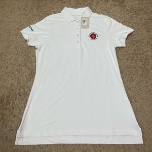 NWT Peter Millar 2024 U.S. Women's Open Antigua Motivated Polo(Current on USGA)